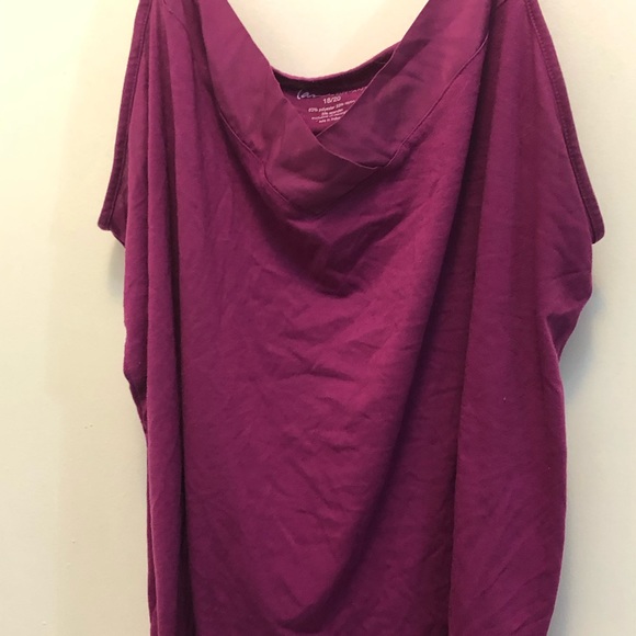 Lane Bryant Magenta Camisole - Picture 2 of 5